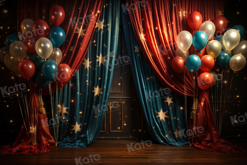 Kate Balloon Theater Stage Backdrop for Photography - Kate Backdrop AU