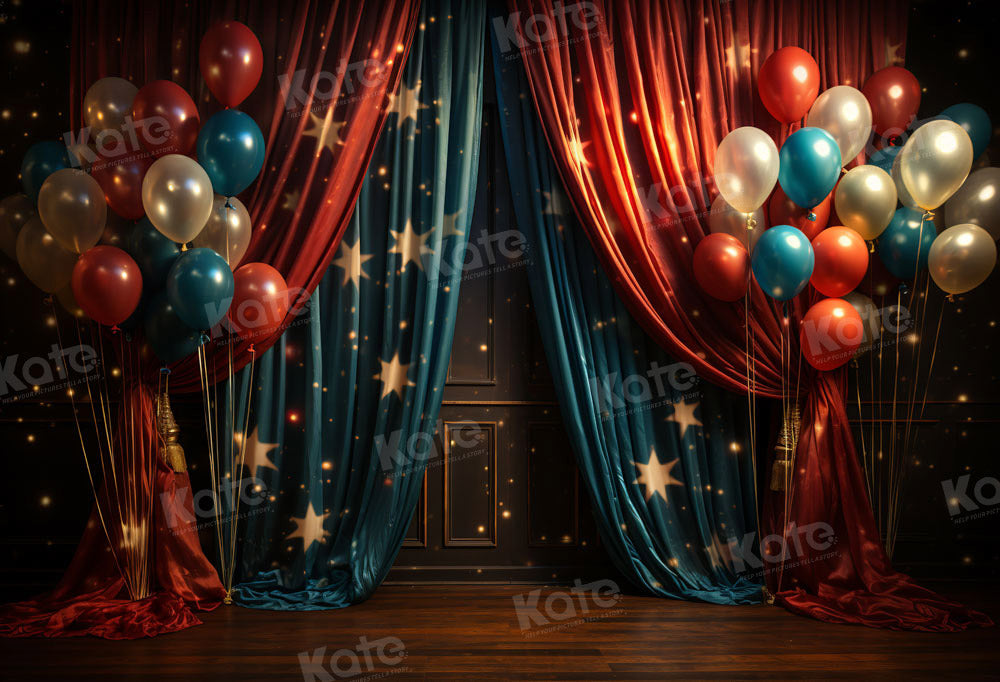 Kate Balloon Theater Stage Backdrop for Photography - Kate Backdrop AU