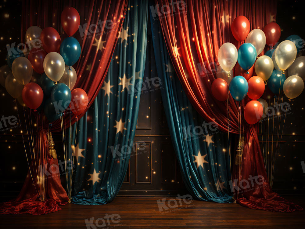 Kate Balloon Theater Stage Backdrop for Photography - Kate Backdrop AU