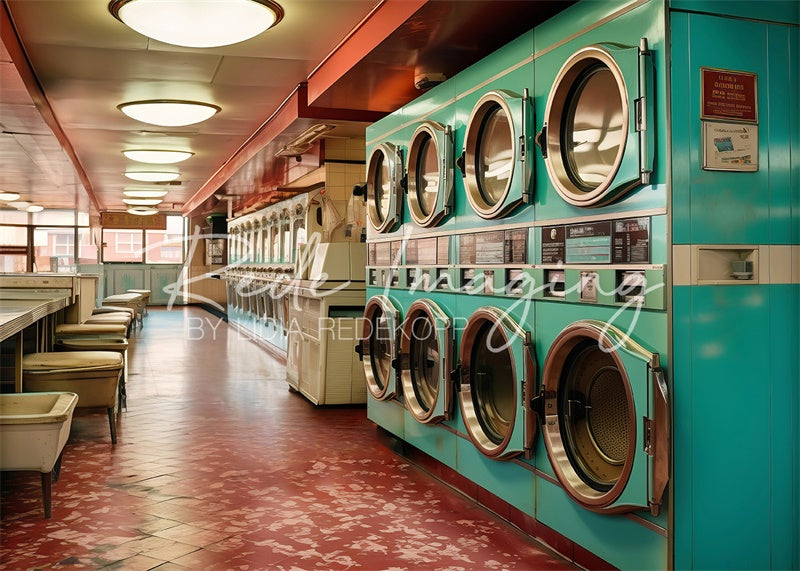 Kate Laundromat Backdrop Designed by Lidia Redekopp - Kate Backdrop AU