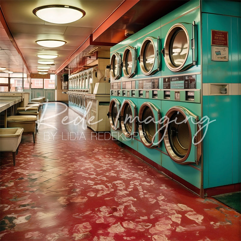 Kate Laundromat Backdrop Designed by Lidia Redekopp - Kate Backdrop AU