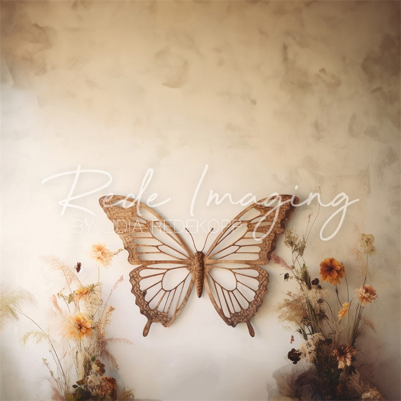 Kate Wooden Butterfly Backdrop Designed by Lidia Redekopp - Kate Backdrop AU