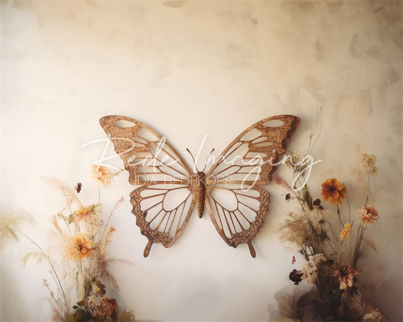 Kate Wooden Butterfly Backdrop Designed by Lidia Redekopp - Kate Backdrop AU