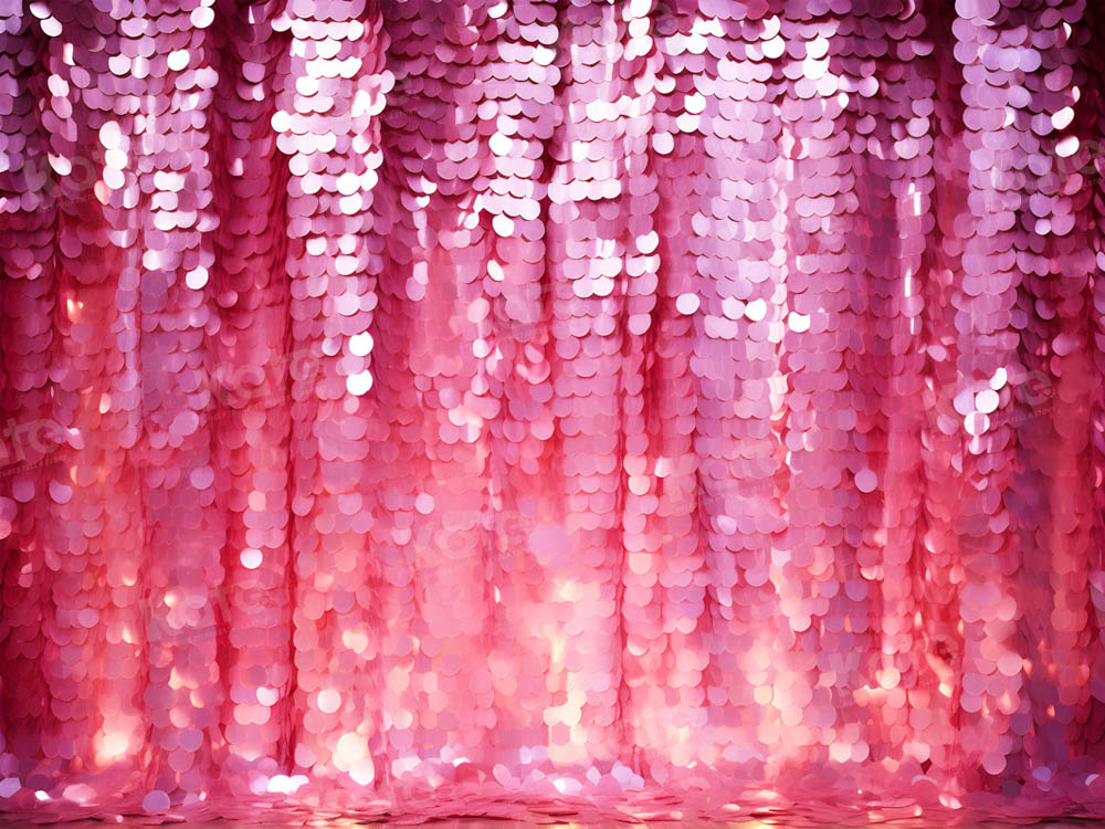 Kate Pink Sequin Pattern Backdrop for Photography