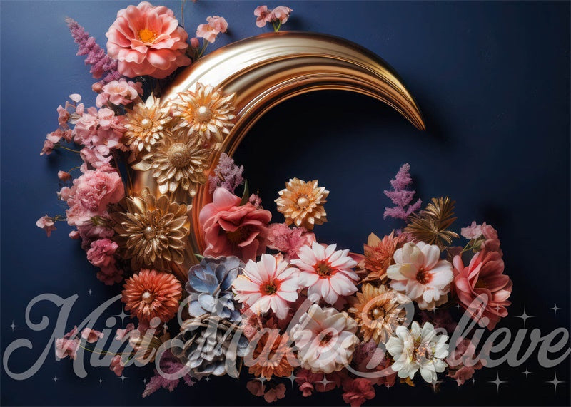 Kate Moon Flower Backdrop Designed by Mini MakeBelieve