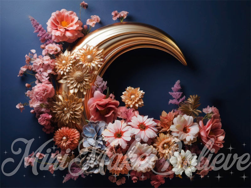 Kate Moon Flower Backdrop Designed by Mini MakeBelieve