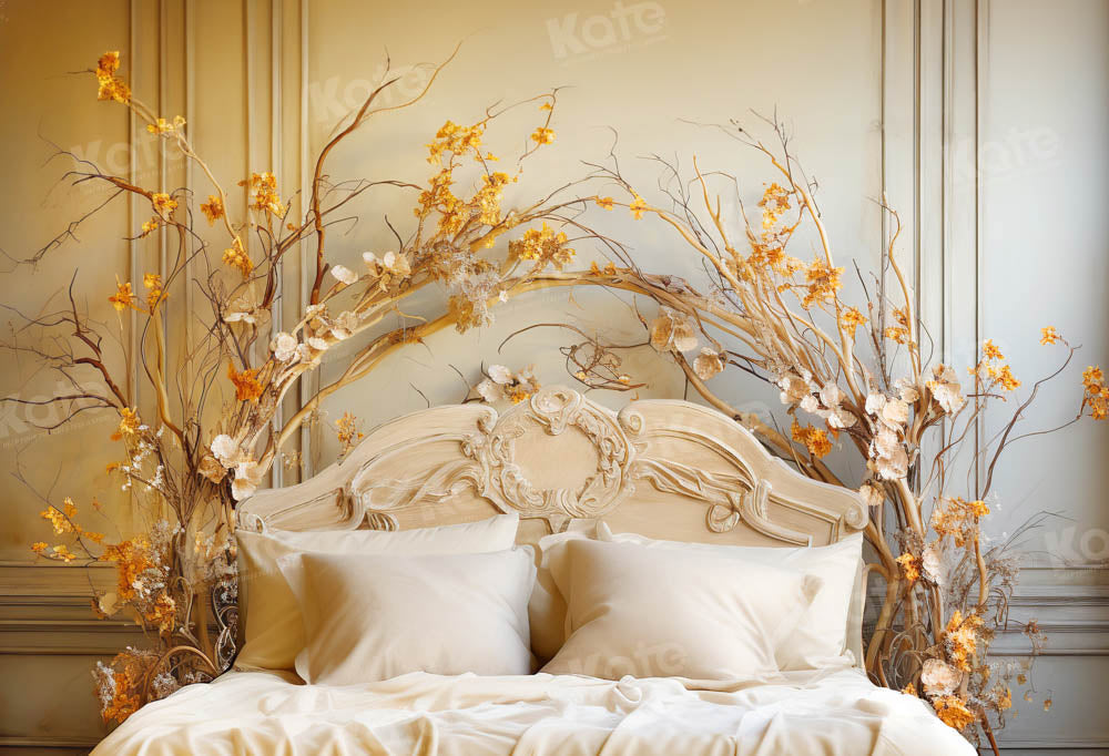Kate Autumn/Fall Boho Headboard Backdrop Designed by Emetselch - Kate Backdrop AU