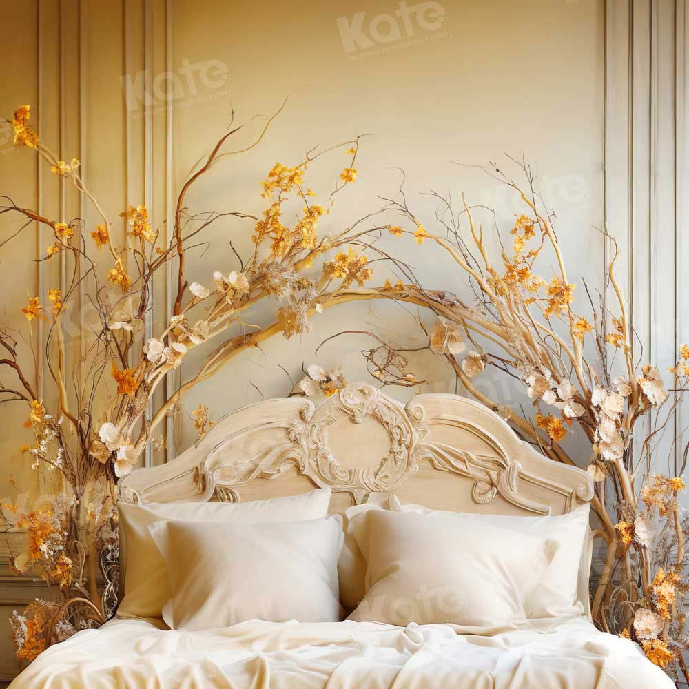 Kate Autumn/Fall Boho Headboard Backdrop Designed by Emetselch - Kate Backdrop AU
