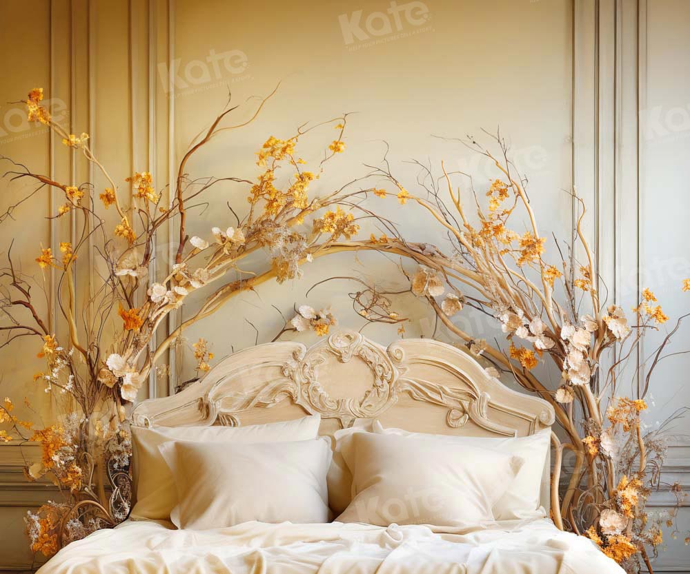 Kate Autumn/Fall Boho Headboard Backdrop Designed by Emetselch - Kate Backdrop AU