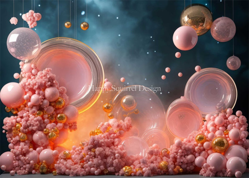 Kate Bubble Skies Backdrop Designed by Happy Squirrel Design - Kate Backdrop AU