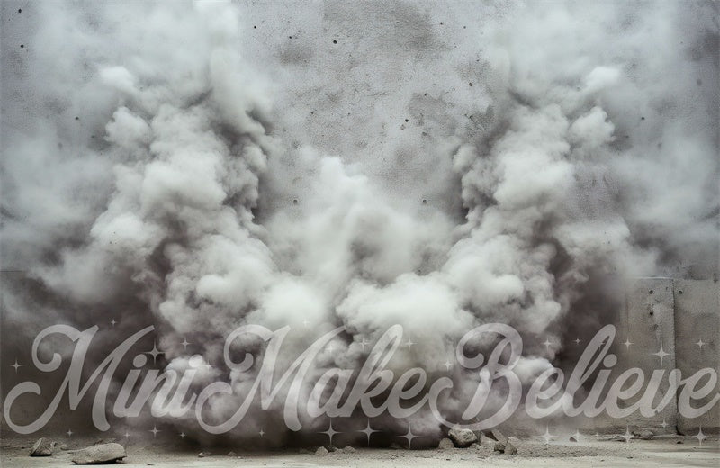 Kate Valentine Cloud Smoke Gender Backdrop Designed by Mini MakeBelieve