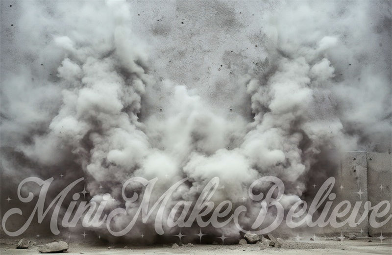 Kate Valentine Cloud Smoke Gender Backdrop Designed by Mini MakeBelieve - Kate Backdrop AU