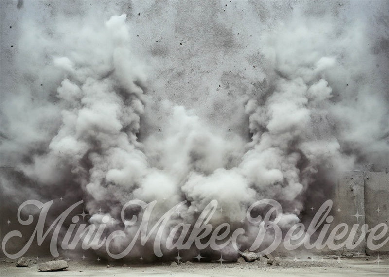 Kate Valentine Cloud Smoke Gender Backdrop Designed by Mini MakeBelieve - Kate Backdrop AU
