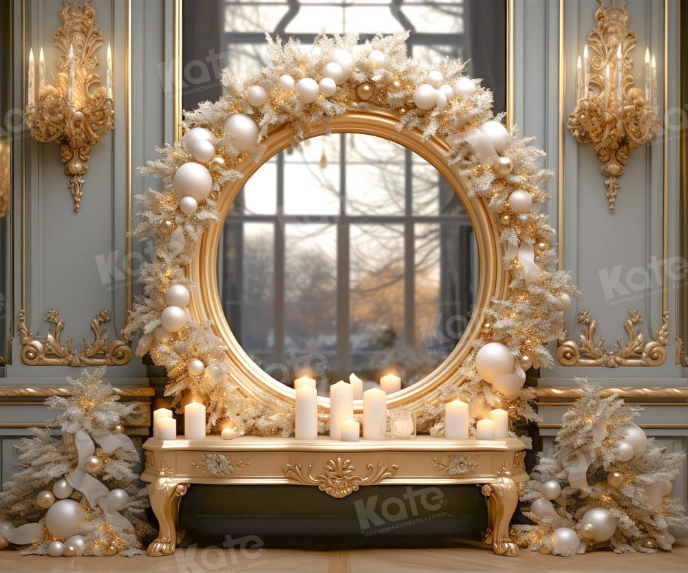 Kate Candle Balloon Mirror Wall Backdrop Designed by Emetselch