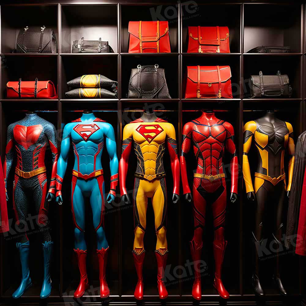 Kate Superman Bag Wardrobe Backdrop Designed by Emetselch - Kate Backdrop AU