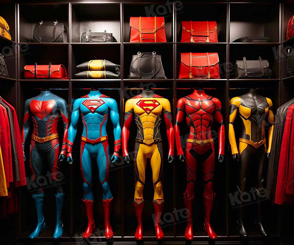 Kate Superman Bag Wardrobe Backdrop Designed by Emetselch - Kate Backdrop AU