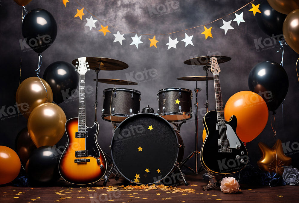 Kate Band Instruments Backdrop for Photography - Kate Backdrop AU