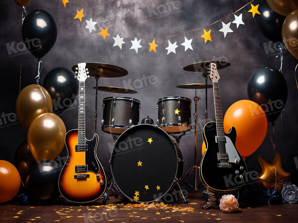 Kate Band Instruments Backdrop for Photography - Kate Backdrop AU