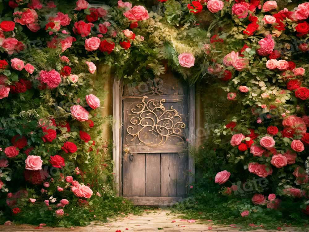 Kate Spring Flower Door Backdrop for Photography - Kate Backdrop AU