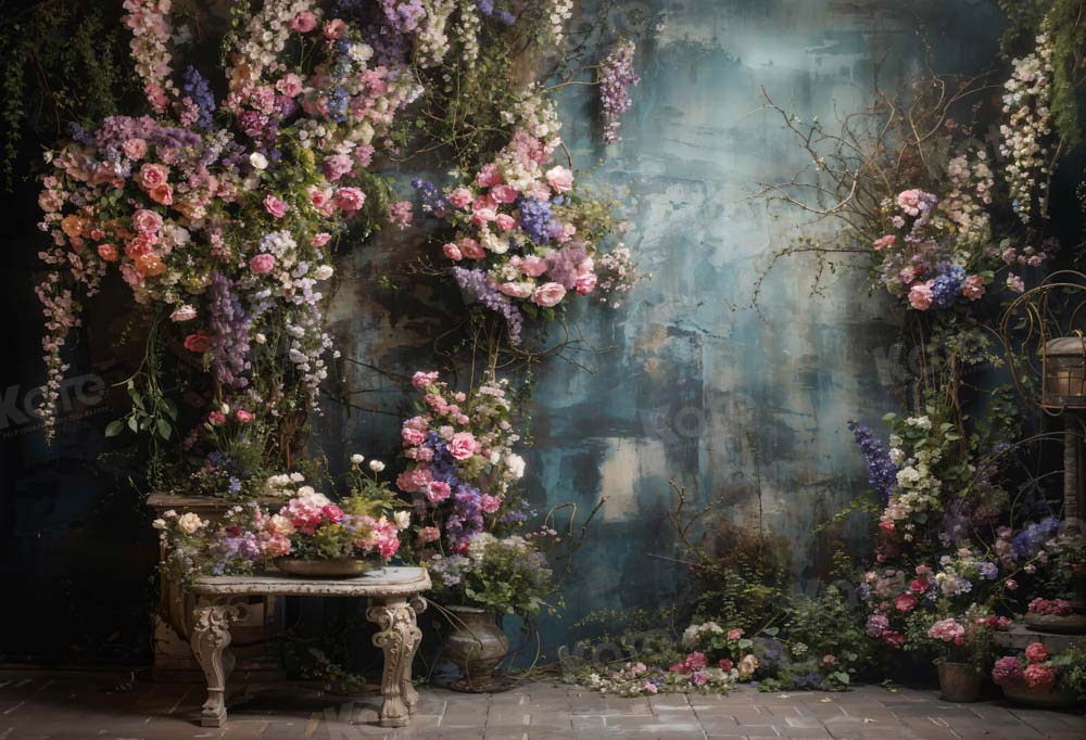 Kate Spring Flower Wall Art Backdrop Designed by Emetselch - Kate Backdrop AU