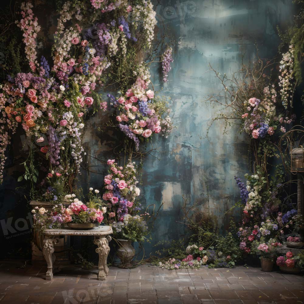 Kate Spring Flower Wall Art Backdrop Designed by Emetselch - Kate Backdrop AU