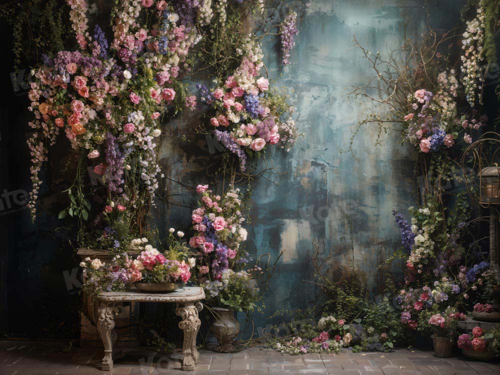 Kate Spring Flower Wall Art Backdrop Designed by Emetselch - Kate Backdrop AU