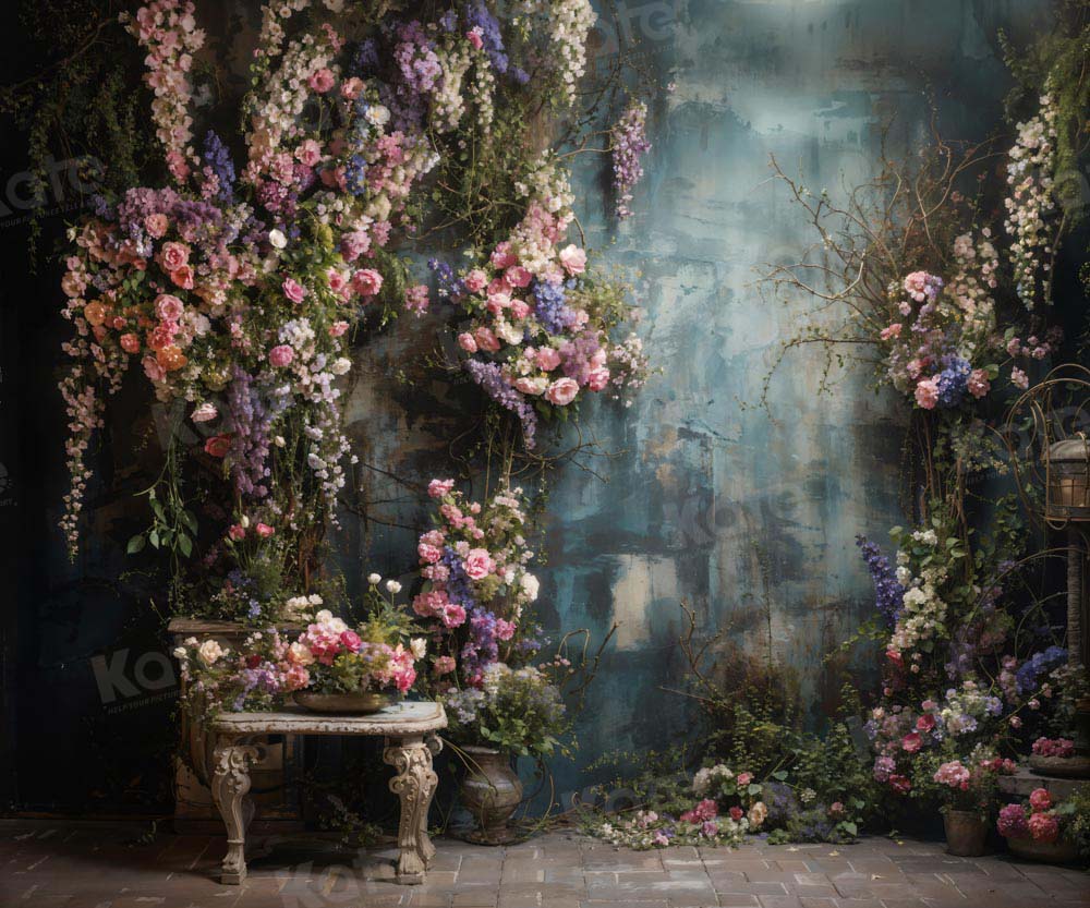 Kate Spring Flower Wall Art Backdrop Designed by Emetselch - Kate Backdrop AU