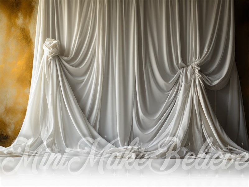Kate White Curtain Fine Art Backdrop Designed by Mini MakeBelieve - Kate Backdrop AU
