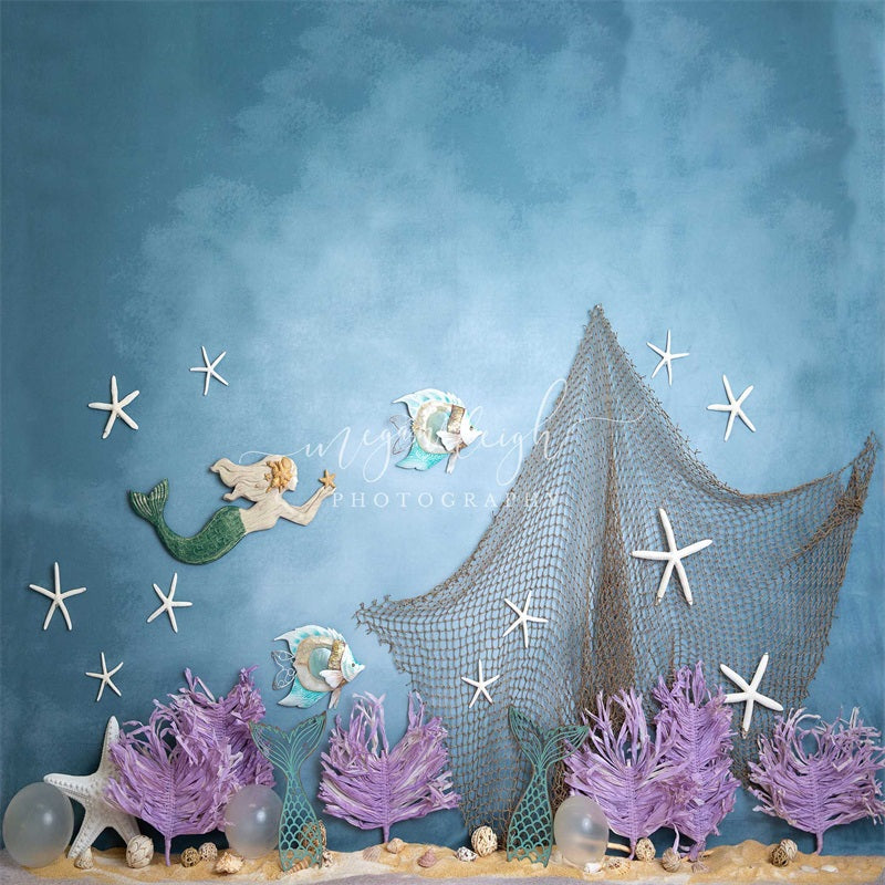 Kate Mermaid Reef Backdrop Designed by Megan Leigh Photography - Kate Backdrop AU