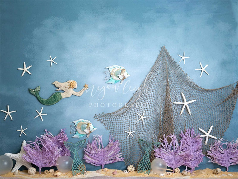 Kate Mermaid Reef Backdrop Designed by Megan Leigh Photography - Kate Backdrop AU