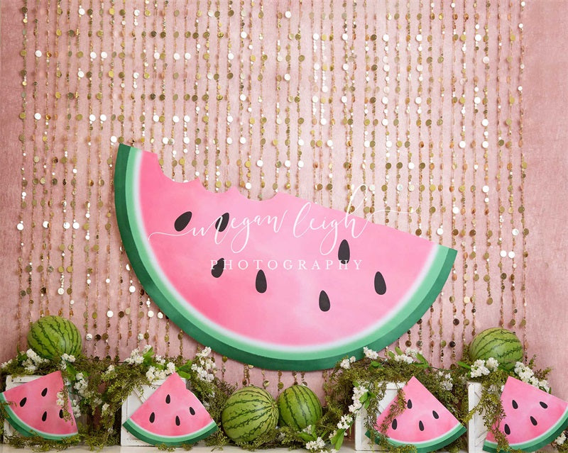 Kate Summer Watermelon Backdrop Designed by Megan Leigh Photography