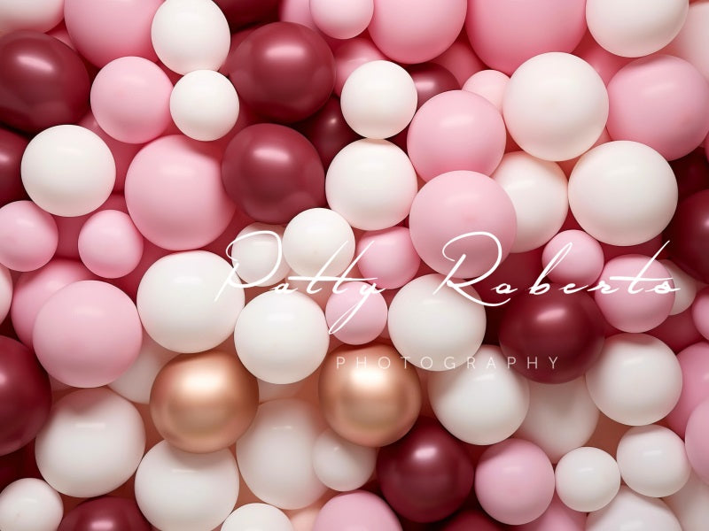 Kate Pink Shades Balloon Wall Backdrop Designed by Patty Robertss - Kate Backdrop AU