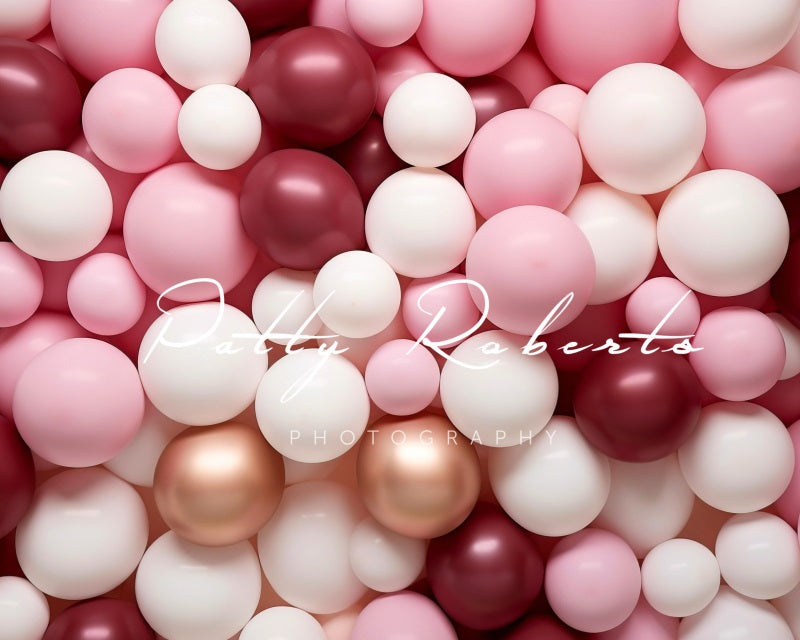 Kate Pink Shades Balloon Wall Backdrop Designed by Patty Robertss - Kate Backdrop AU
