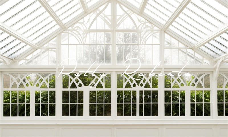 Kate White Spring Greenhouse Backdrop Designed by Patty Robertss - Kate Backdrop AU