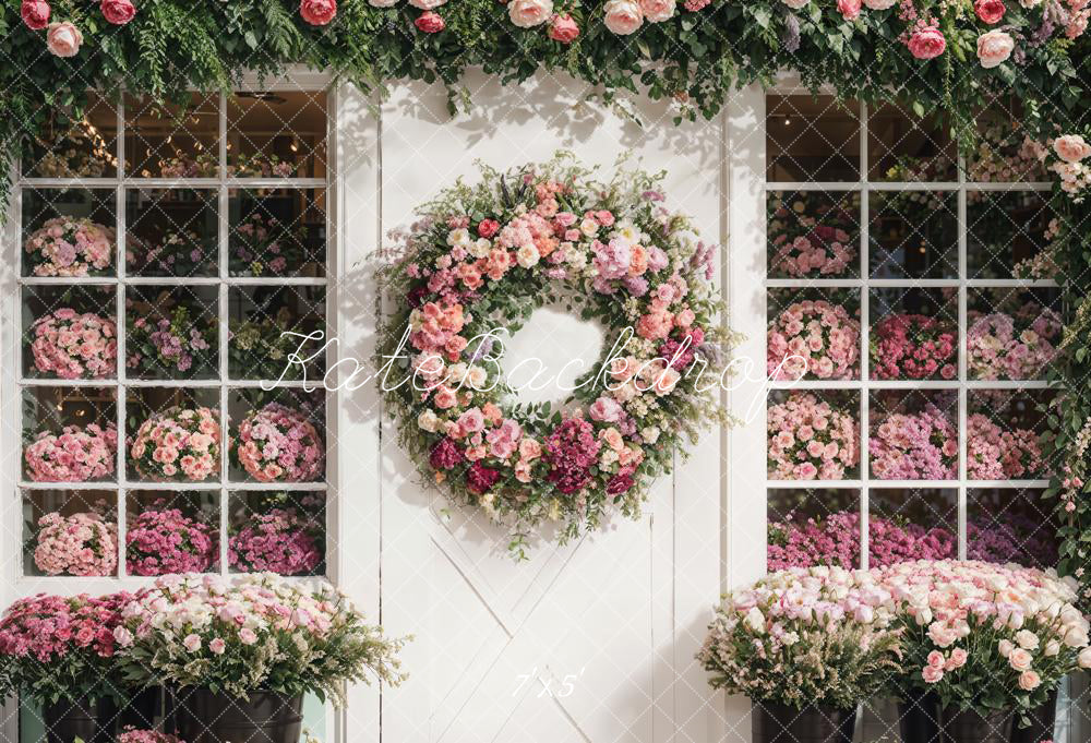 Kate Spring Flowers Glass Showcase Backdrop Designed by Chain Photography - Kate Backdrop AU