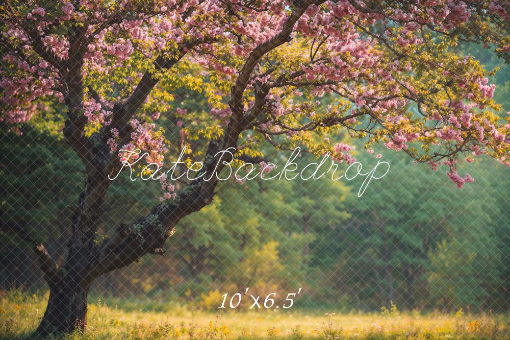Kate Spring Outdoor Flower Tree Backdrop for Photography - Kate Backdrop AU