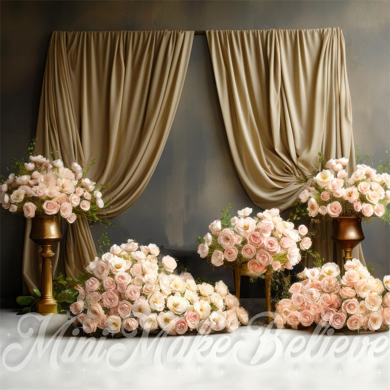 Kate Fine Art Dual Tone Curtain Wall Backdrop Designed by Mini MakeBelieve
