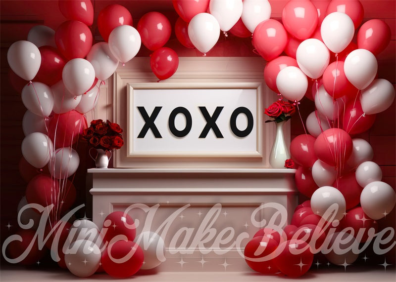 Kate Red Interior Bake Shop Backdrop Designed by Mini MakeBelieve