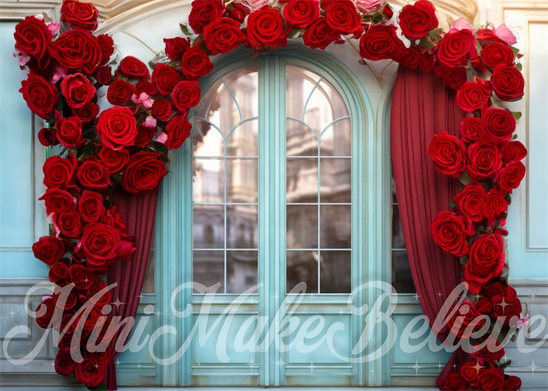 Kate Rose Exterior Wall Backdrop Designed by Mini MakeBelieve - Kate Backdrop AU