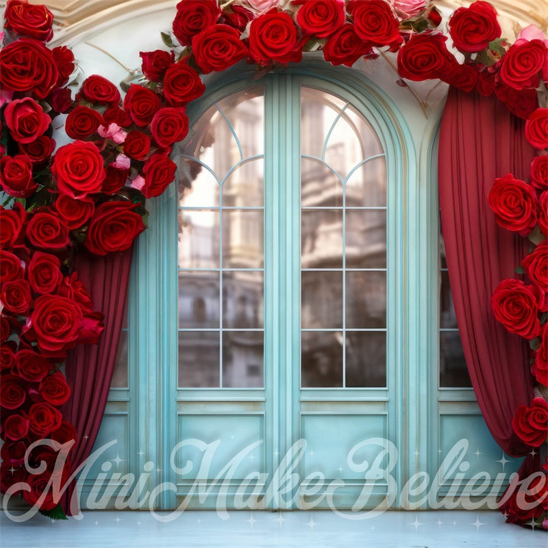 Kate Rose Exterior Wall Backdrop Designed by Mini MakeBelieve - Kate Backdrop AU