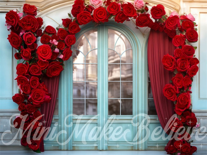 Kate Rose Exterior Wall Backdrop Designed by Mini MakeBelieve - Kate Backdrop AU