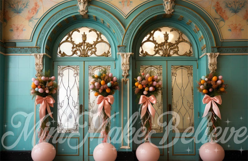 Kate Vintage Easter Wall Backdrop Designed by Mini MakeBelieve - Kate Backdrop AU