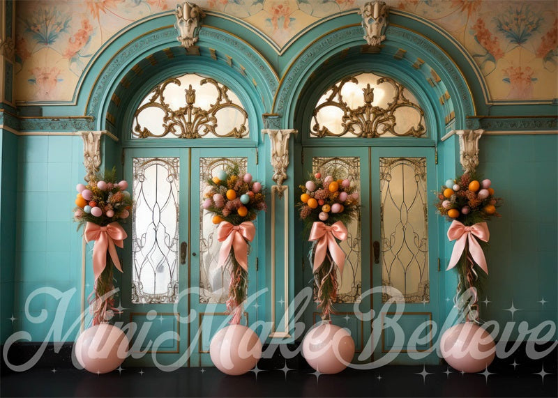 Kate Vintage Easter Wall Backdrop Designed by Mini MakeBelieve - Kate Backdrop AU