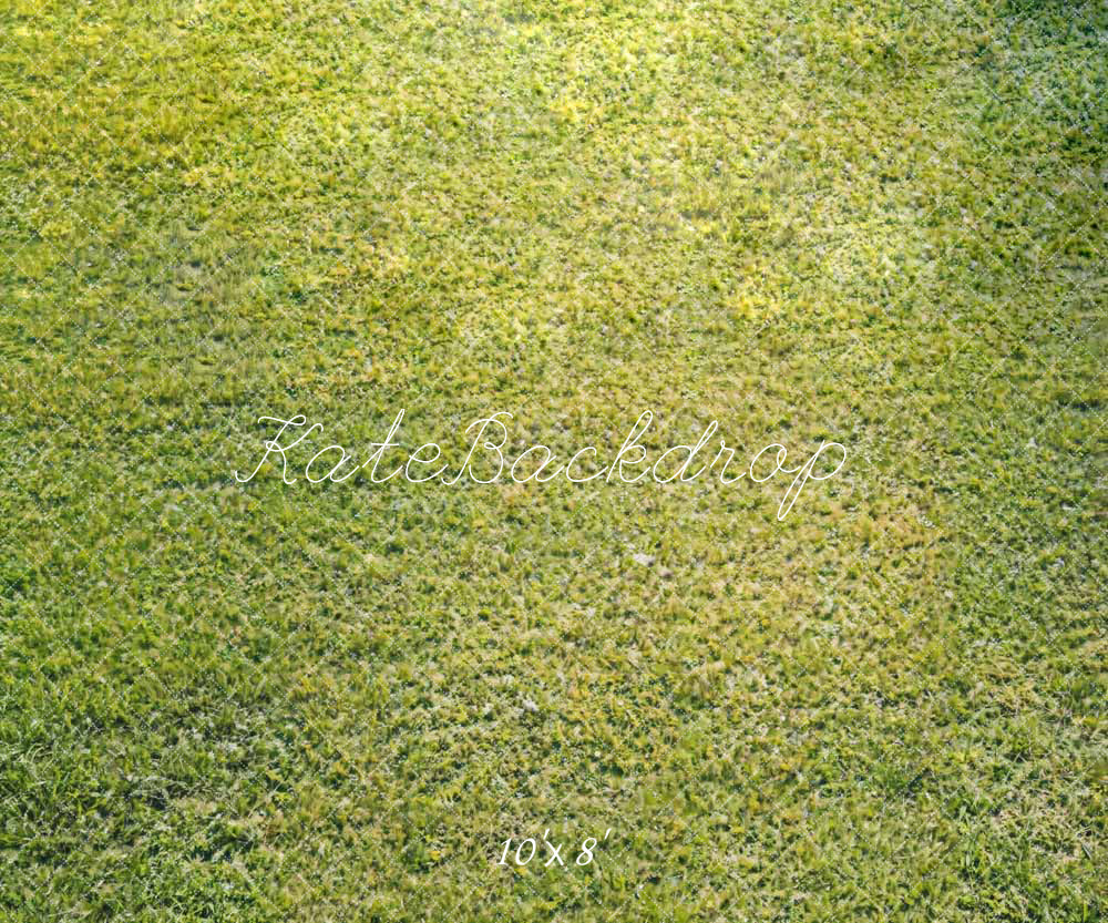 Kate Spring Green Grass Floor Backdrop Designed by Kate Image