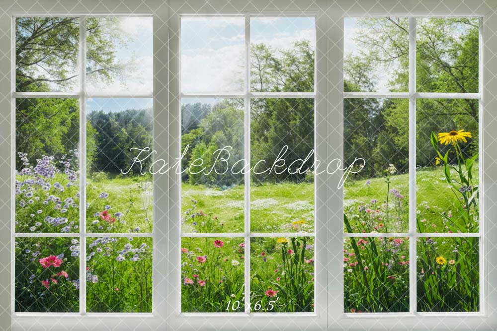 Kate Spring Window Scenery Backdrop Designed by Emetselch - Kate Backdrop AU