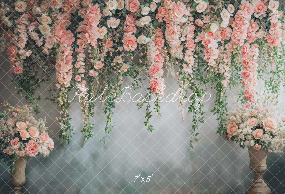 Kate Spring Pink Flowers Backdrop Designed by Chain Photography - Kate Backdrop AU