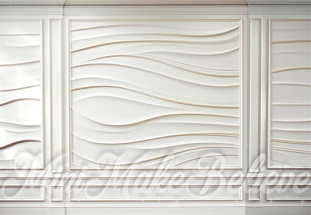 Kate Interior Wave Wall Backdrop Designed by Mini MakeBelieve - Kate Backdrop AU