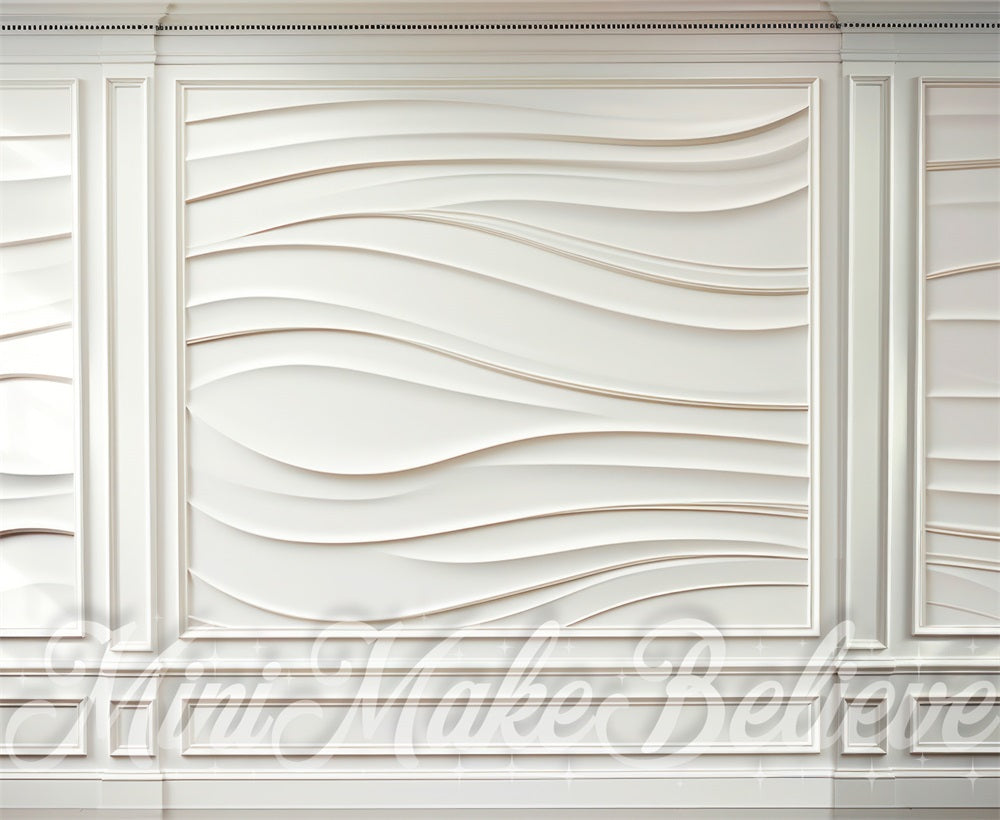Kate Interior Wave Wall Backdrop Designed by Mini MakeBelieve - Kate Backdrop AU