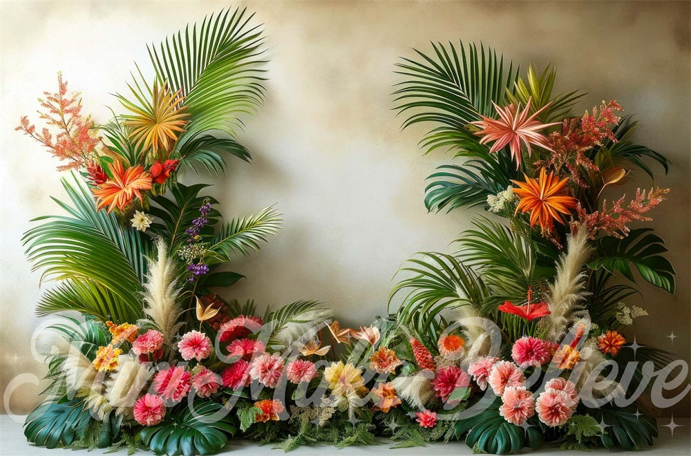 Kate Summer Fine Art Floral Arch Backdrop Designed by Mini MakeBelieve - Kate Backdrop AU