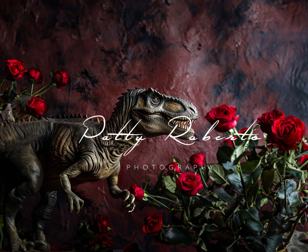 Kate Valentines Day T-rex Backdrop Designed by Patty Roberts